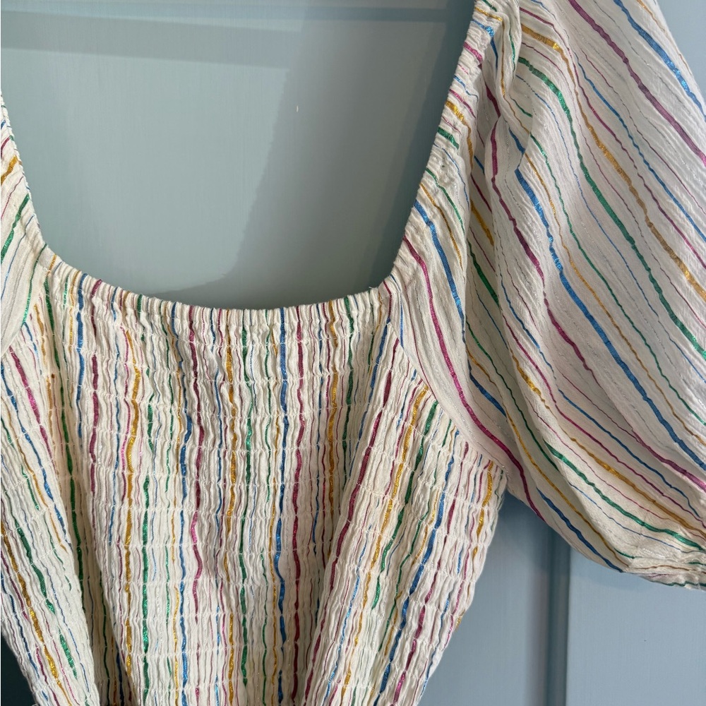 Striped Multicolor Women's Top